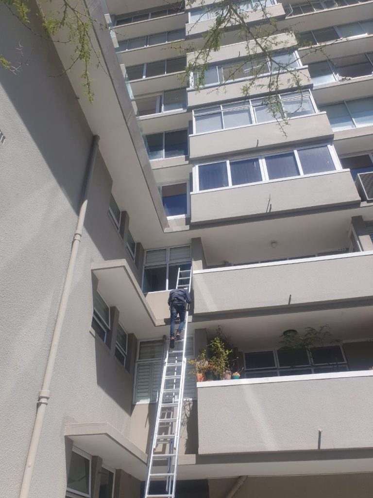 high-rise window cleaning in sea point, cape town